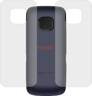 MOBART Back Screen Guard for MICROMAX X412 (Matte Finish)(Pack of 2)