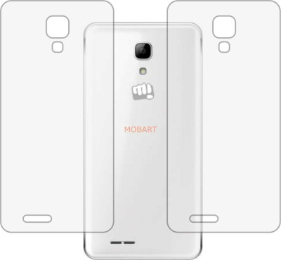 MOBART Back Screen Guard for MICROMAX BOLT SELFIE Q424 (Matte Finish)(Pack of 2)