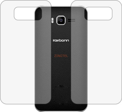 ZINGTEL Back Screen Guard for KARBONN TITANIUM 3D PLEX (Matte Finish)(Pack of 2)