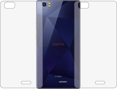 ZINGTEL Back Screen Guard for LAVA V2S (Matte Finish)(Pack of 2)