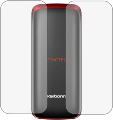 ZINGTEL Back Screen Guard for KARBONN KC110 (Matte Finish)(Pack of 2)