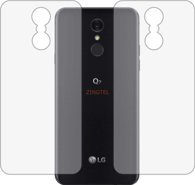 ZINGTEL Back Screen Guard for LG Q7 ALPHA (Matte Finish)(Pack of 2)