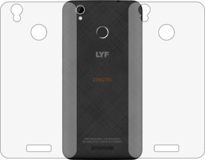 ZINGTEL Back Screen Guard for LYF WATER 7S (LS-5507) (Matte Finish)(Pack of 2)