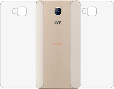 MOBART Back Screen Guard for JIO LYF WIND 2 (Matte Finish)(Pack of 2)