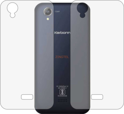 ZINGTEL Back Screen Guard for KARBONN AURA NOTE 2 (Matte Finish)(Pack of 2)