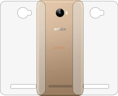 ZINGTEL Back Screen Guard for INTEX AQUA LIONS T1 PLUS (Matte Finish)(Pack of 2)
