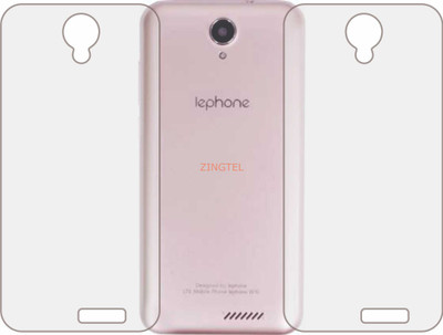 ZINGTEL Back Screen Guard for LEPHONE W10 (Matte Finish)(Pack of 2)