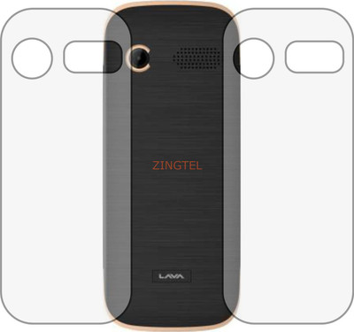 ZINGTEL Back Screen Guard for LAVA ARC SELFIE (Matte Finish)(Pack of 2)