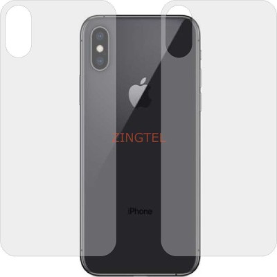 ZINGTEL Back Screen Guard for APPLE IPHONE XS (Matte Finish)(Pack of 2)