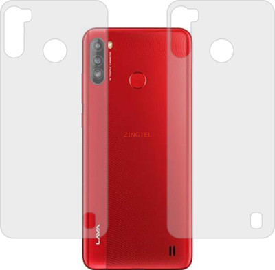 ZINGTEL Back Screen Guard for LAVA Z4 (Matte Finish)(Pack of 2)