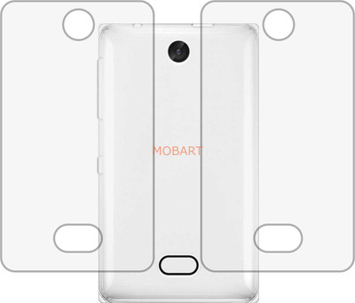 MOBART Back Screen Guard for NOKIA ASHA 500 (Matte Finish)(Pack of 2)