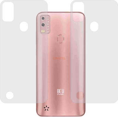 ZINGTEL Back Screen Guard for LAVA BEU (Matte Finish)(Pack of 2)