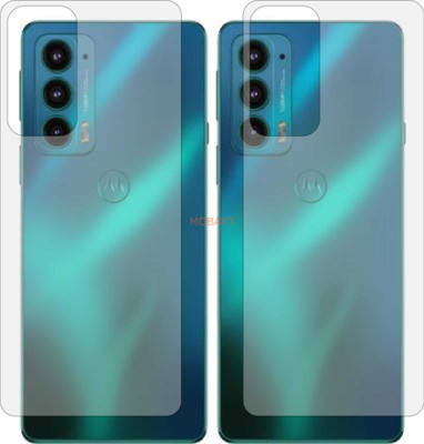 MOBART Back Screen Guard for MOTOROLA MOTO EDGE 2021 (Matte Finish)(Pack of 2)