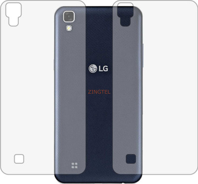 ZINGTEL Back Screen Guard for LG X POWER (Matte Finish)(Pack of 2)