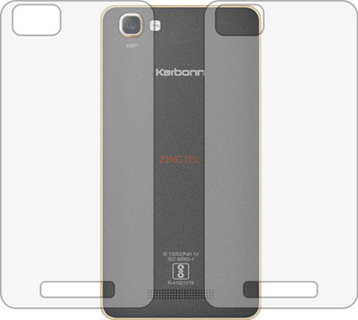 ZINGTEL Back Screen Guard for KARBONN K9 SMART (Matte Finish)(Pack of 2)