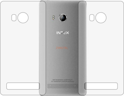 ZINGTEL Back Screen Guard for INTEX AQUA MUSIC (Matte Finish)(Pack of 2)