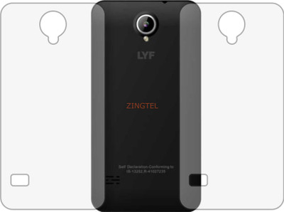 ZINGTEL Back Screen Guard for LYF FLAME 2 (LS-4004) (Matte Finish)(Pack of 2)
