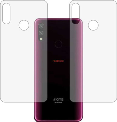 MOBART Back Screen Guard for MICROMAX IONE NOTE (Matte Finish)(Pack of 2)