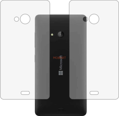 MOBART Back Screen Guard for MICROSOFT LUMIA 540 DUAL SIM (Matte Finish)(Pack of 2)