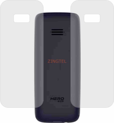 ZINGTEL Back Screen Guard for LAVA HERO 600 PLUS (Matte Finish)(Pack of 2)