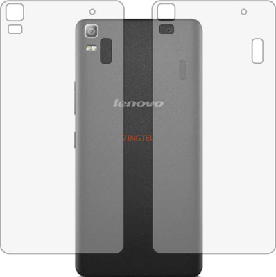 ZINGTEL Back Screen Guard for LENOVO A7000 (Matte Finish)(Pack of 2)