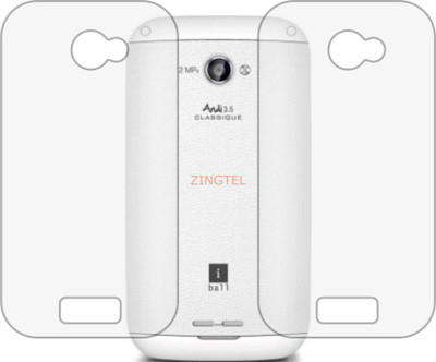 ZINGTEL Back Screen Guard for IBALL ANDI 3.5 CLASSIC (Matte Finish)(Pack of 2)