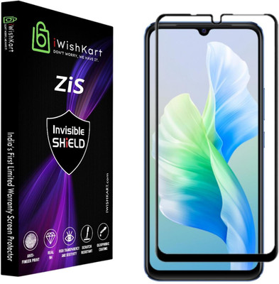 iWishKart Edge To Edge Screen Guard for IQOO Z6 5G(Pack of 1)