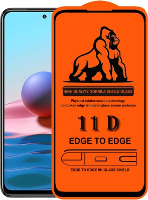 Forego Edge To Edge Tempered Glass for Mi Redmi Note 10(Pack of 1)