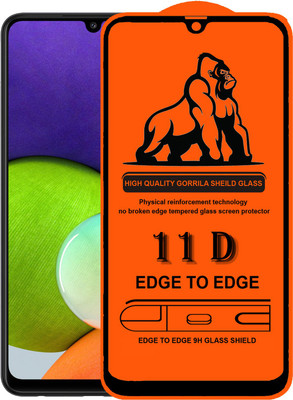 Forego Edge To Edge Tempered Glass for SAMSUNG Galaxy A22 5G(Pack of 1)