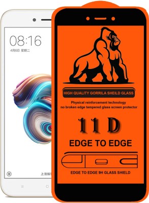 Forego Edge To Edge Tempered Glass for Mi Redmi 5A(Pack of 1)