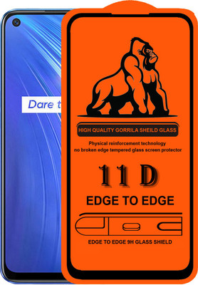 Forego Edge To Edge Tempered Glass for realme 6(Pack of 1)