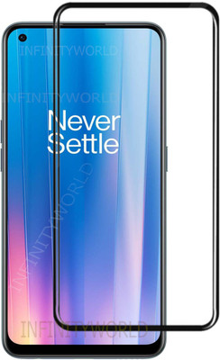 INFINITYWORLD Edge To Edge Tempered Glass for OnePlus Nord CE 2 5G(Pack of 1)