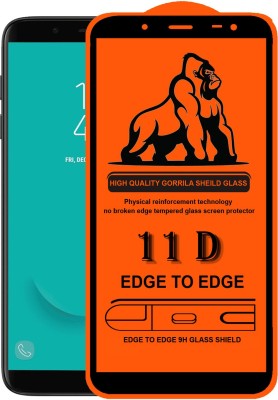 Forego Edge To Edge Tempered Glass for Samsung Galaxy J6(Pack of 1)