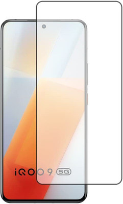 GDBUY Edge To Edge Tempered Glass for iQOO 9 5G, iQOO9 5G, iQ00 9 5G, iQ009 5G(Pack of 1)