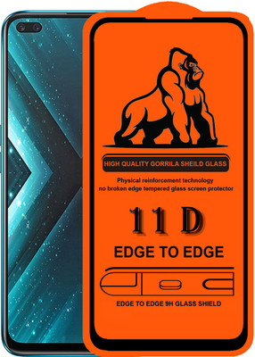 Forego Edge To Edge Tempered Glass for Realme X3(Pack of 1)