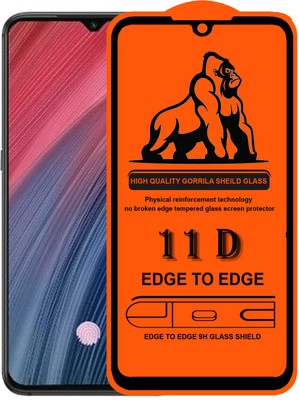 Forego Edge To Edge Tempered Glass for Mi Redmi Note 9s(Pack of 1)