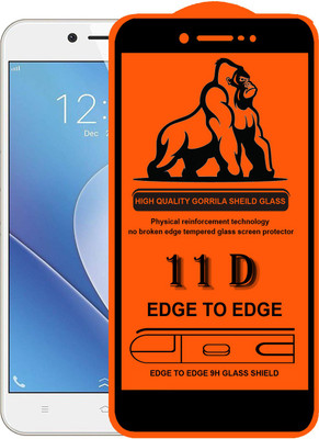 Forego Edge To Edge Tempered Glass for VIVO Y66(Pack of 1)
