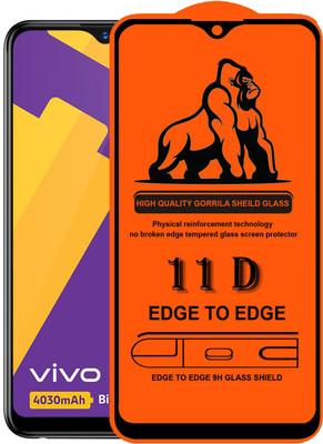 Forego Edge To Edge Tempered Glass for Vivo Y90(Pack of 1)