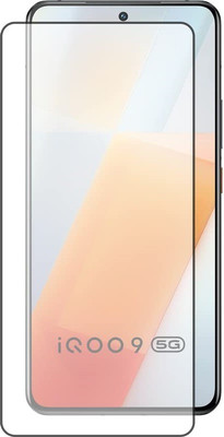 GDBUY Edge To Edge Tempered Glass for iQOO 9 5G, iQOO9 5G, iQ00 9 5G, iQ009 5G(Pack of 1)