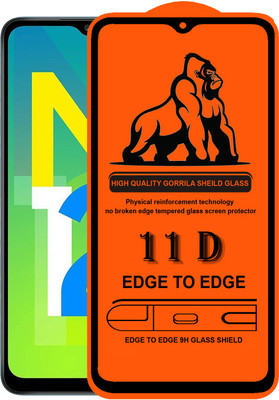 Forego Edge To Edge Tempered Glass for Samsung Galaxy M12(Pack of 1)