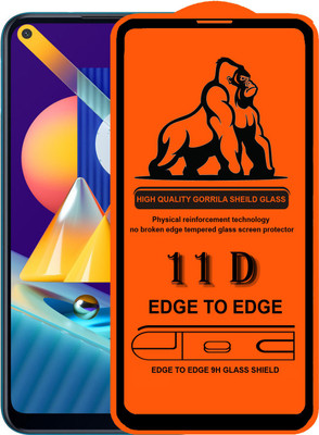 Forego Edge To Edge Tempered Glass for SAMSUNG Galaxy M11(Pack of 1)