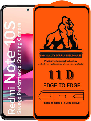 GABZO Edge To Edge Tempered Glass for Tecno Pova 2(Pack of 1)