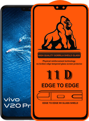 Forego Edge To Edge Tempered Glass for vivo V20 Pro(Pack of 1)