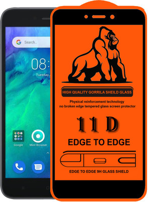 HQ Protection Edge To Edge Tempered Glass for Xiaomi Redmi Mi GO(Pack of 1)