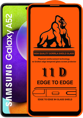 HQ Protection Edge To Edge Tempered Glass for Samsung Galaxy A52(Pack of 1)