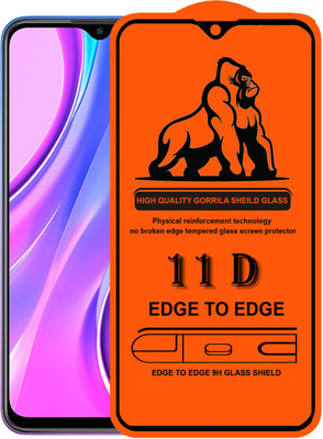 Forego Edge To Edge Tempered Glass for Xiaomi Redmi Mi 9 prime(Pack of 1)