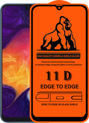 Forego Edge To Edge Tempered Glass for SAMSUNG Galaxy A50(Pack of 1)