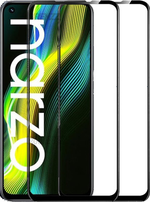 BRENZZ Edge To Edge Tempered Glass for realme narzo 50(Pack of 2)