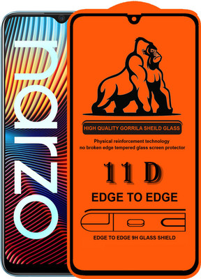 Forego Edge To Edge Tempered Glass for realme NARZO 30A(Pack of 1)