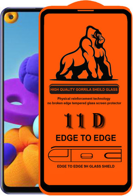 Forego Edge To Edge Tempered Glass for SAMSUNG Galaxy A60(Pack of 1)